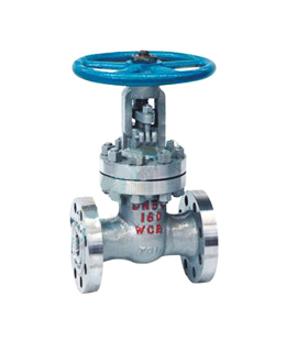 Flange gate valve